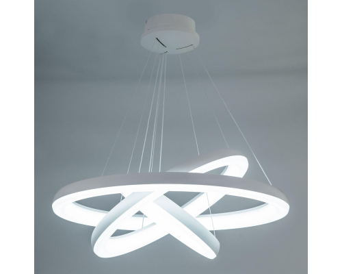 Citilux Юпитер CL730150RS LED Люстра подвесная с пультом Белая