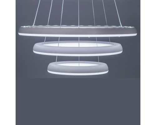 Citilux Юпитер CL730150RS LED Люстра подвесная с пультом Белая