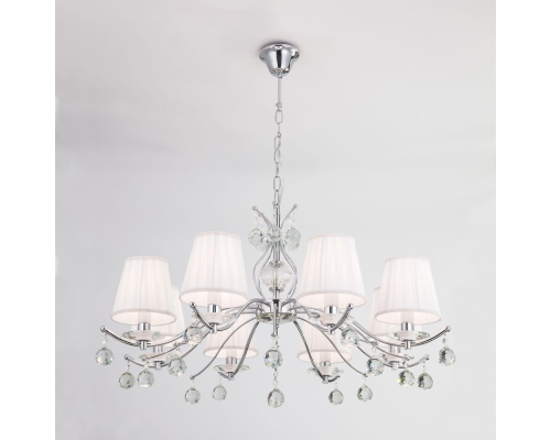 Citilux Шелли CL438181 Люстра подвесная с абажурами Хром