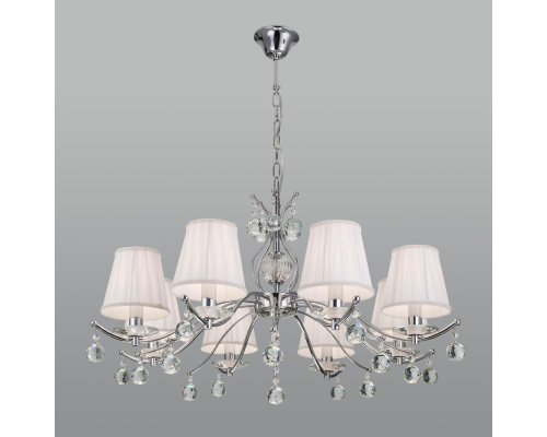 Citilux Шелли CL438181 Люстра подвесная с абажурами Хром