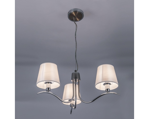 Citilux Эмма CL439131 Люстра подвесная с абажурами Хром