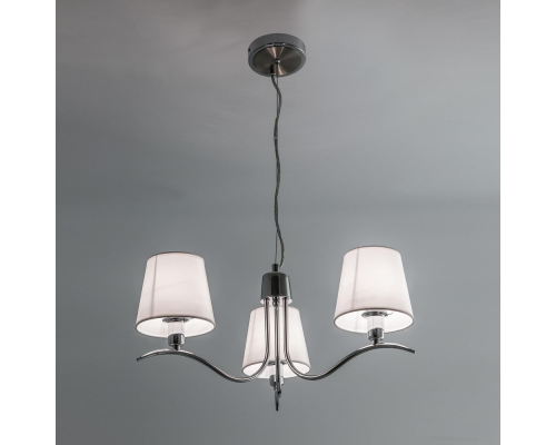 Citilux Эмма CL439131 Люстра подвесная с абажурами Хром