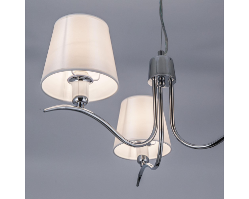 Citilux Эмма CL439131 Люстра подвесная с абажурами Хром