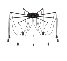 Citilux Эдисон CL451292 Люстра паук Венге