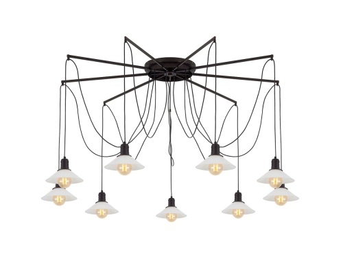 Citilux Эдисон CL451292 Люстра паук Венге