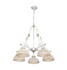 Citilux Трензадо CL415151 Люстра керамическая Белая с патиной