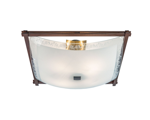 Citilux CL937334 Люстра потолочная Венге Узор