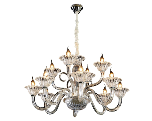 Citilux Фрейя CL435121 Люстра стеклянная подвесная