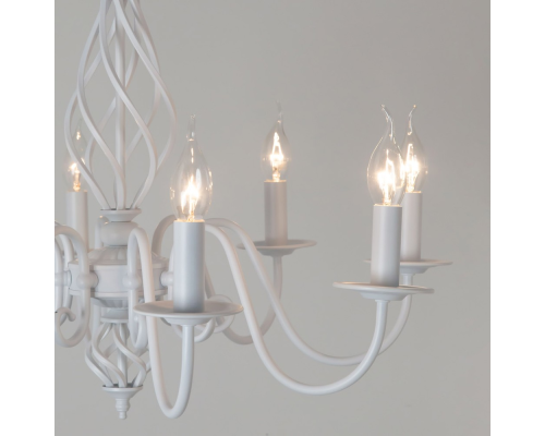 Citilux Ровена CL427180 Люстра с абажурами Белая