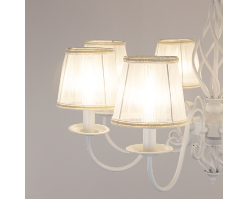 Citilux Ровена CL427180 Люстра с абажурами Белая