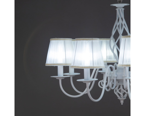 Citilux Ровена CL427180 Люстра с абажурами Белая