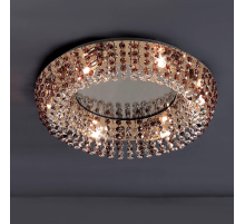 Citilux Тахо CL310263 Люстра хрустальная Золото