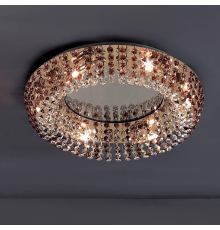 Citilux Тахо CL310263 Люстра хрустальная Золото