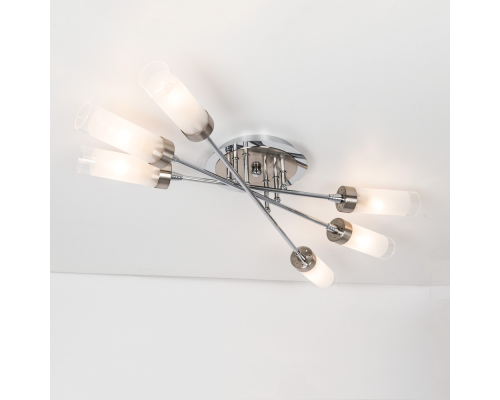 Citilux Хеликс CL109161 Люстра потолочная Матовый Хром