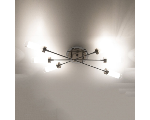 Citilux Хеликс CL109161 Люстра потолочная Матовый Хром