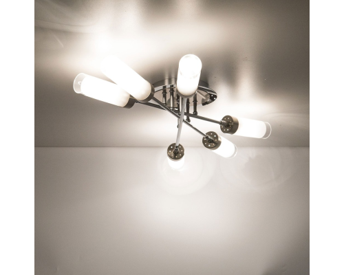 Citilux Хеликс CL109161 Люстра потолочная Матовый Хром