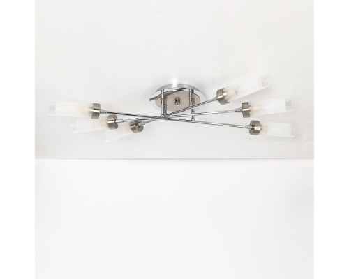 Citilux Хеликс CL109161 Люстра потолочная Матовый Хром