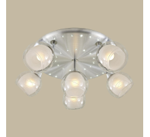 Citilux Самба CL158162 Люстра с поворотными плафонами Алюминий Хром