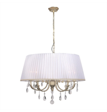 Citilux Элиза CL423251 Люстра подвесная с абажуром Бежевая
