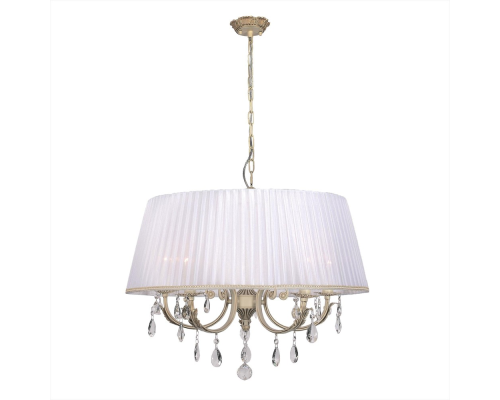 Citilux Элиза CL423251 Люстра подвесная с абажуром Бежевая