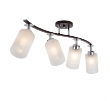 Citilux Фортуна CL156141 Люстра с поворотными плафонами Венге Хром