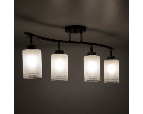 Citilux Фортуна CL156141 Люстра с поворотными плафонами Венге Хром