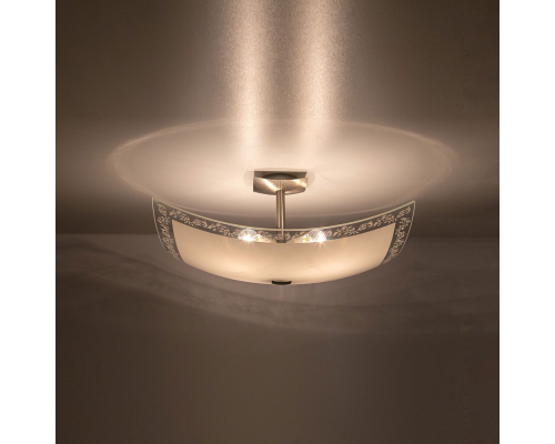 Citilux CL937124 Люстра потолочная Узор Хром