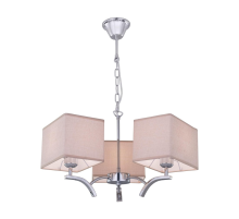 Citilux Эвора Квадро CL460231 Люстра с бежевыми абажурами