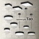 Citilux Тао CL712X182N LED Светильник потолочный с диммером Чёрный