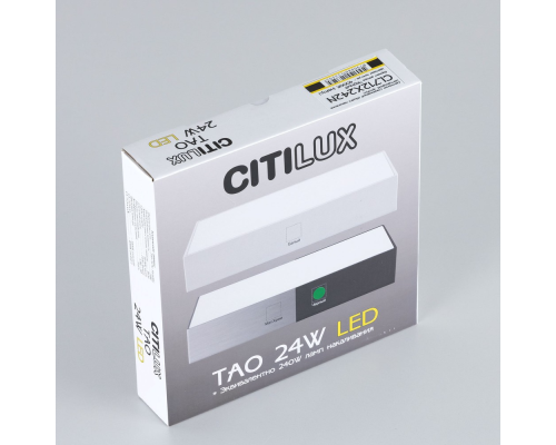 Citilux Тао CL712X242N LED Светильник потолочный с диммером Чёрный