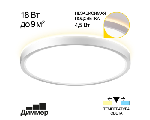 Citilux NORMA CL748240 LED Светильник с подсветкой Белый