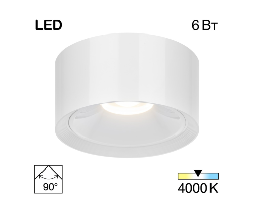 Citilux ROVER CL743060N LED Накладной светильник Белый