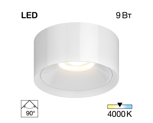 Citilux ROVER CL743090N LED Накладной светильник Белый