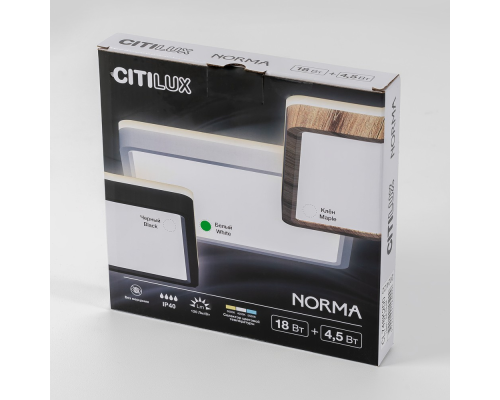 Citilux NORMA CL748K200 LED Светильник с подсветкой Белый