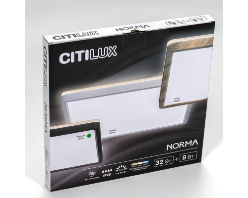 Citilux NORMA CL748K301 LED Светильник с подсветкой Чёрный