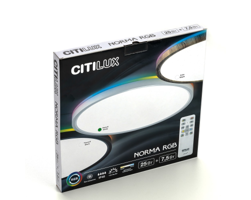 Citilux NORMA CL749320 LED RGB Светильник с пультом Белый