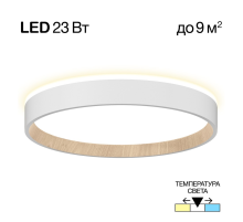 Citilux ETALON CL750240 LED Светильник с подсветкой Белый+Бук