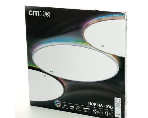 Citilux NORMA CL749600 LED RGB Светильник с пультом Белый