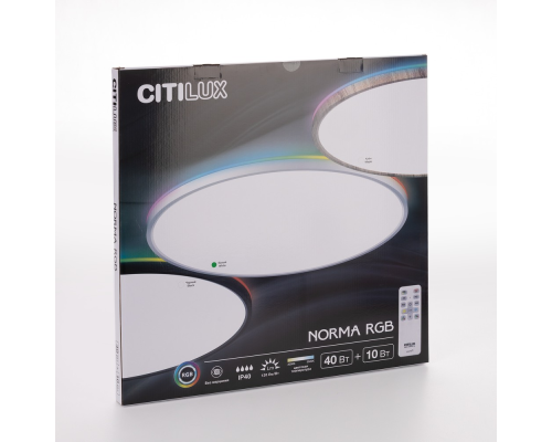 Citilux NORMA CL749500 LED RGB Светильник с пультом Белый