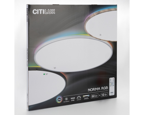 Citilux NORMA CL749601 LED RGB Светильник с пультом Чёрный