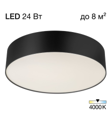 Citilux BART CL755291 LED Светильник потолочный Чёрный