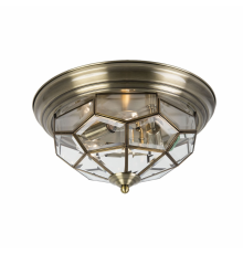 Citilux Витра-1 CL442530 Люстра потолочная витражная Бронза