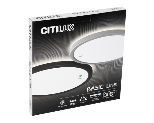 Citilux Basic Line CL738321VL Светильник с подсветкой Чёрный
