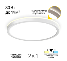 Citilux Basic Line CL738240VL Светильник с подсветкой Белый