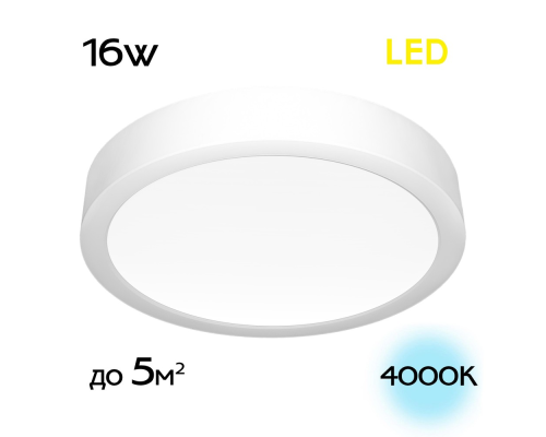 Citilux Галс CL5516N Светильник накладной светодиодный