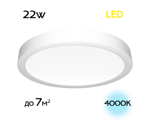 Citilux Галс CL5522N Светильник накладной светодиодный