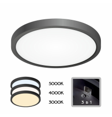 Citilux Бейсик CL738181V Светильник накладной Чёрный