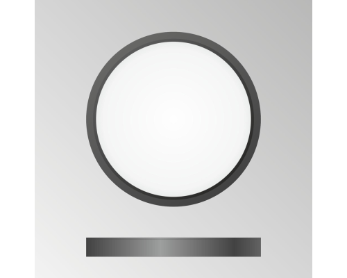 Citilux Бейсик CL738181V Светильник накладной Чёрный