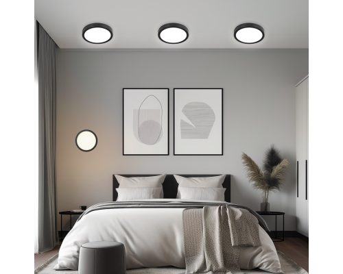 Citilux Бейсик CL738181V Светильник накладной Чёрный