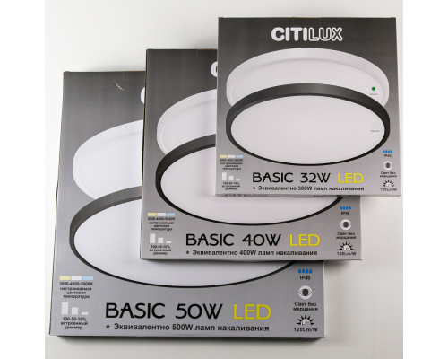 Citilux Бейсик CL738320V Светильник накладной Белый